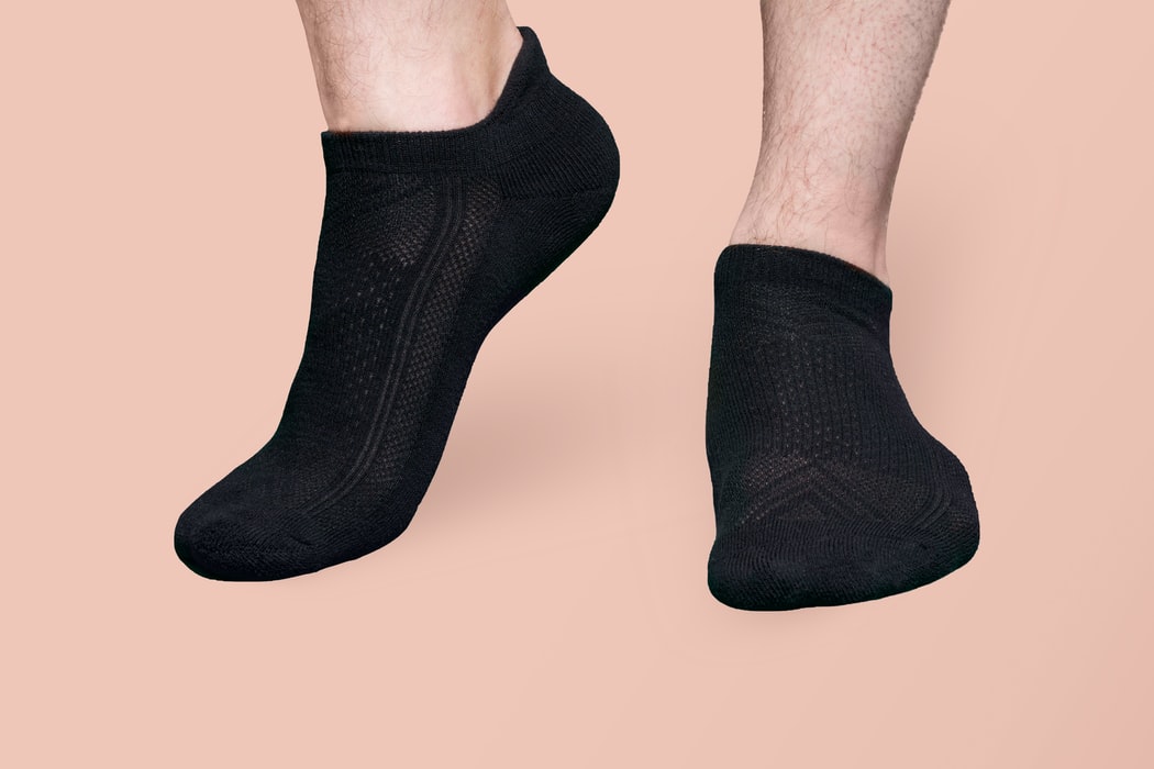 Invisible socks