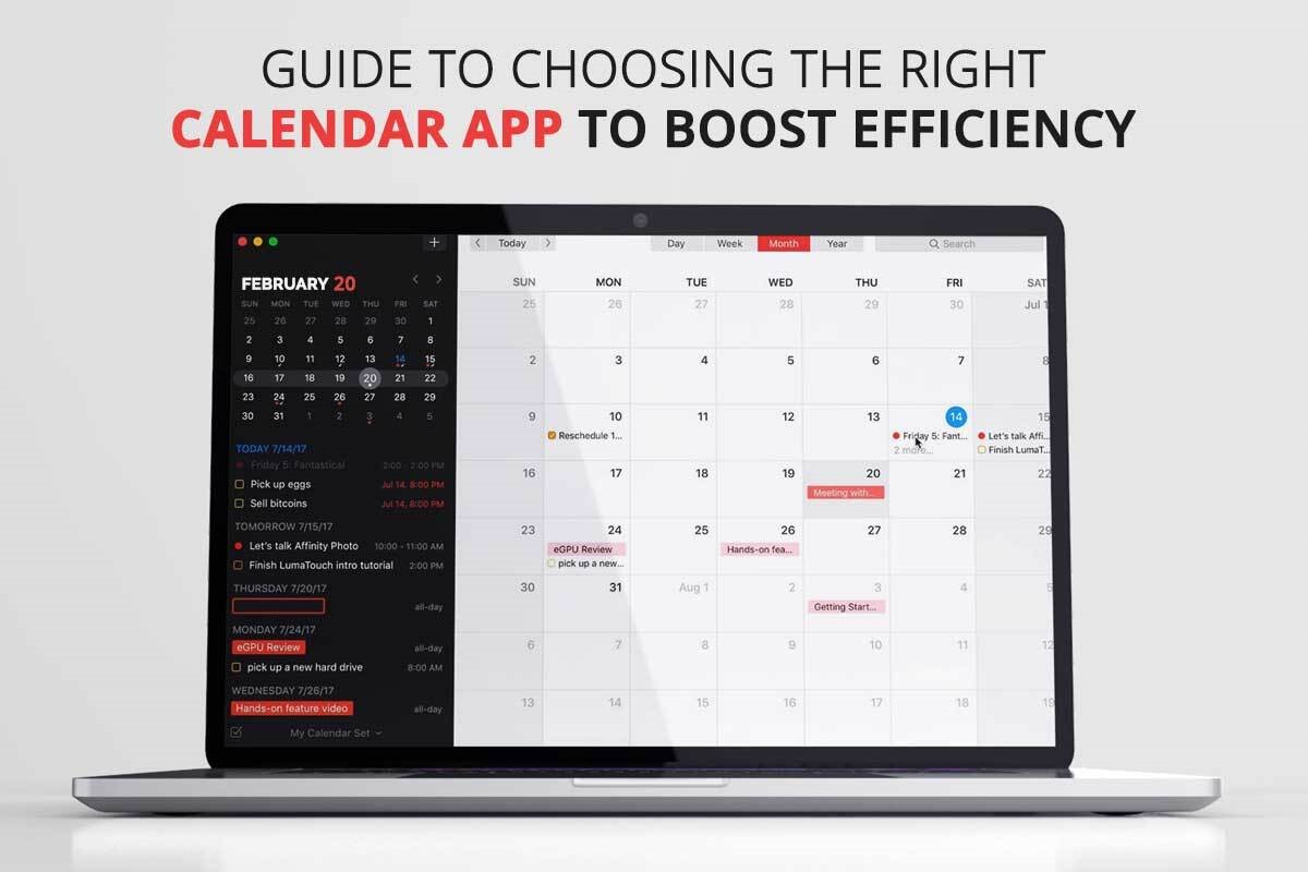 Guide To Choosing The Right Calendar App To Boost Efficiency