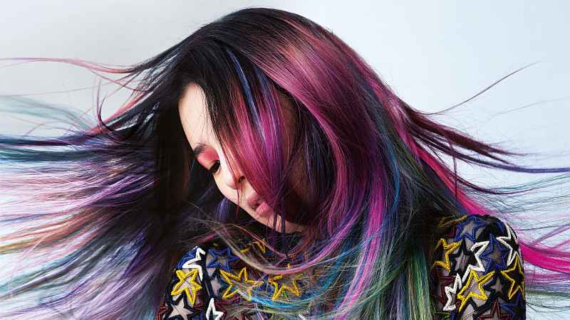 What are the best purple hair colors in India?