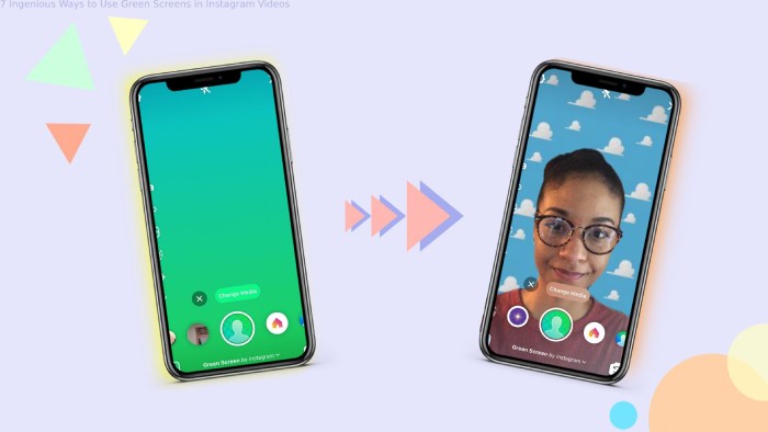 7 Ingenious Ways to Use Green Screens in Instagram Videos